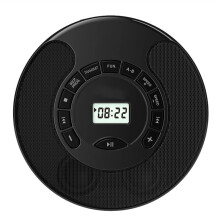 New Portable CD Player ,Dual Model,USB Player,Dual Stereo Speakers,A-B Repeat,AUX , Speed Control Black