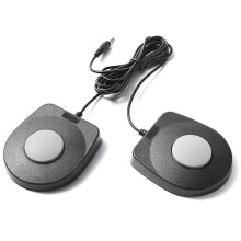 3.5mm Double Sustain Pedal Foot Drum Set Pedal for Keyboard Electric Pianos Hand Piano Musical Instruments Accessories