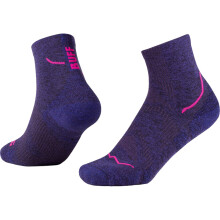 (L, Ultramarine) Buff Dryflx Breathable Running Ankle Socks