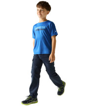 (15 - 16 Yrs, Navy) Regatta Kids Sorcer III Zip Off Trousers
