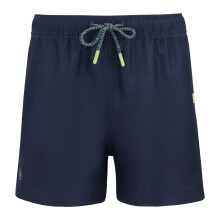 (11 - 12 Yrs, Navy Sharp Green) Regatta Kids Skander Swim Shorts