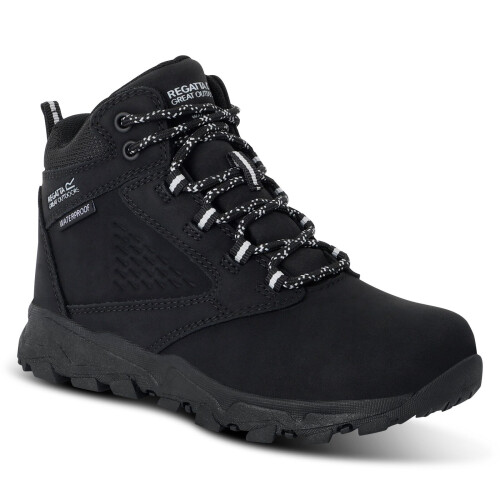 Regatta (2, Black) Regatta Kids Amble Waterproof Walking Boots
