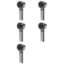 5X Ventilateur Portatif à 120 Vitesses, Ventilateur à Main Sans Lame, Rechargeable, USB, pour Bureau, Vitesse Du Vent, 120