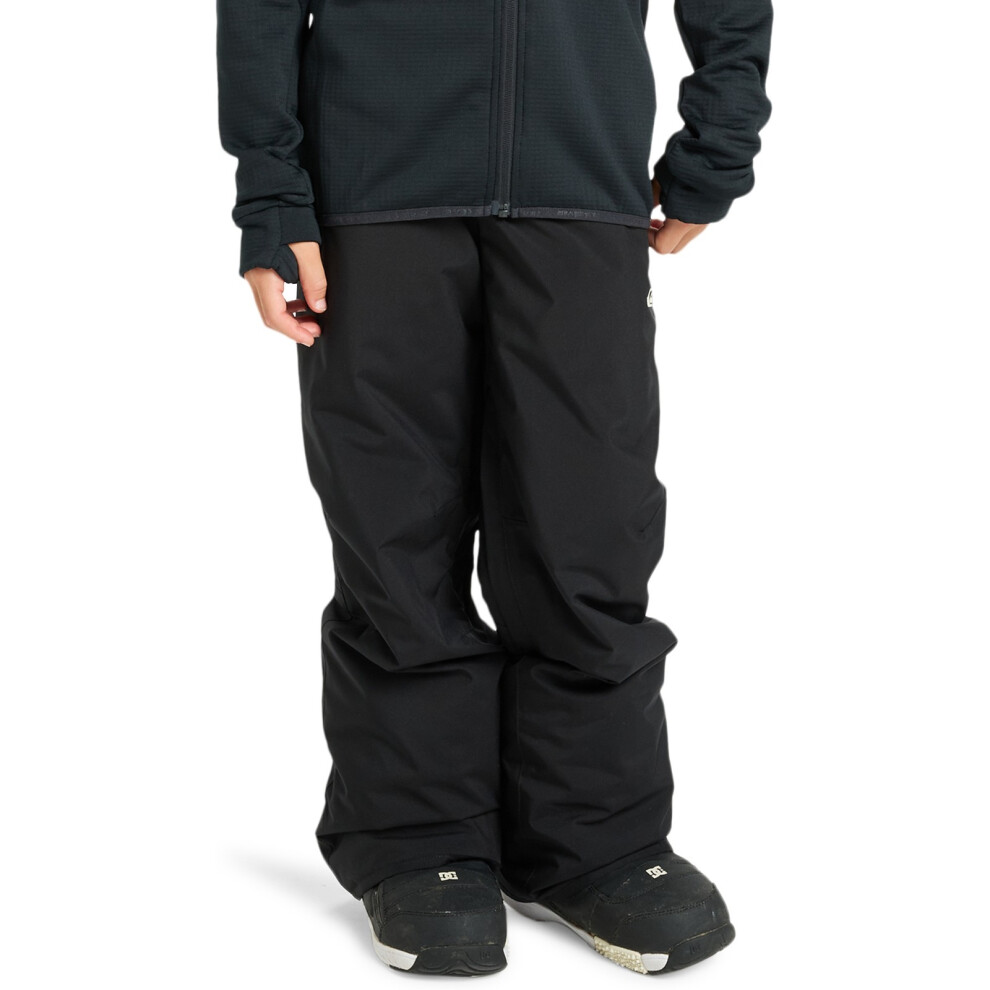 Quiksilver (12 Yrs, True Black) Kids Estate Waterproof Insulated Snow Pants