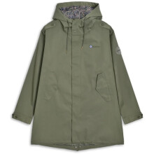 (4XL, Khaki) Lambretta Mens Waterproof Hooded Warm Winter Parka Jacket Coat