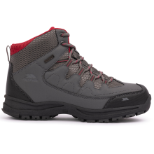 (8 UK, Grey) Trespass Womens Mitzi Mid Rise Waterproof Outdoor Walking Hiking Boots