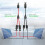 8X Solar Y Branch Cable Connectors,Solar Cable Parallel Adaptor in Pair for Solar Pane,Cable Wire Plug Tool Kit 4