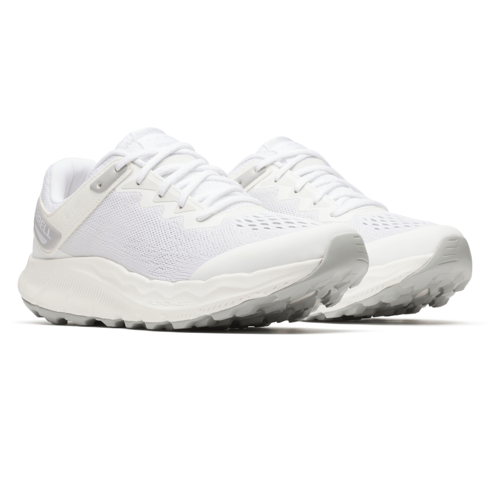 Merrell (7.5 Uk, White/Pigeon) Womens Antora 4 Trail Running Shoes