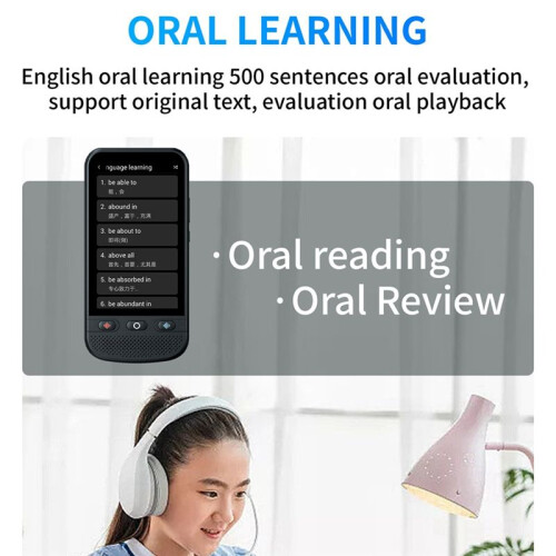 Multilingual Real- Language Translator Text Photo Speak Translator Device Freely Touch Screen Translator Devices