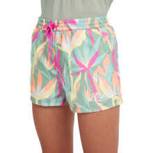 (9 - 10 Years, Green Tropicana) O'Neill Girls Essentials Swim Shorts