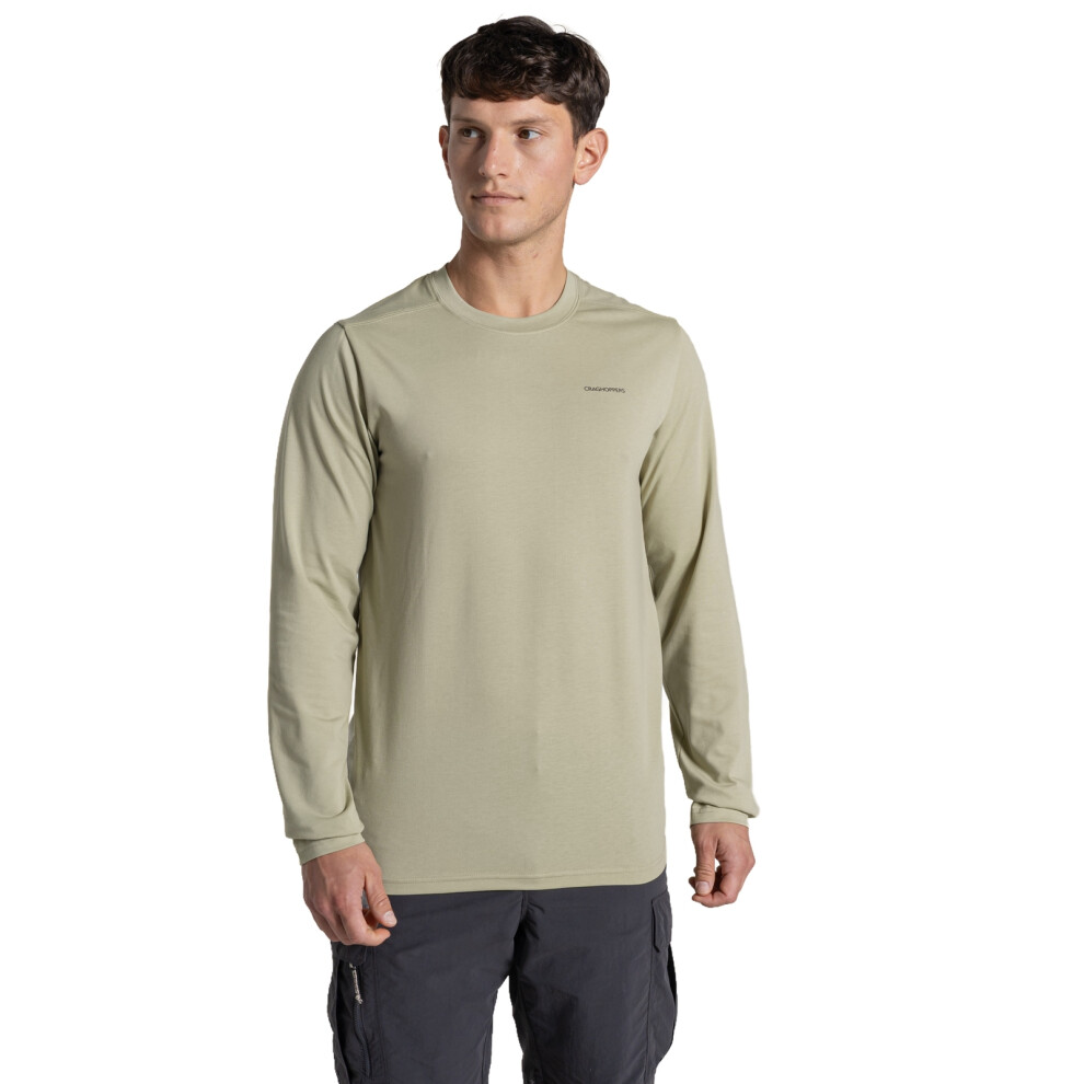 Craghoppers (S, Bayleaf) Mens Nosilife Abel Long Sleeve T-Shirt