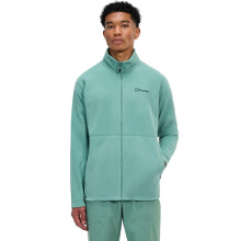 (3XL, Light Terrain) Berghaus Mens Prism Polartec InterActive Zipped Walking Fleece Jacket