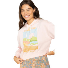 (XS, Feelin Peachy) Billabong Womens New Age Pullover Hoodie Graphic Print Hooded Jumper Sweatshirt
