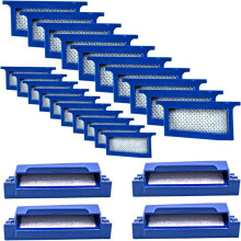 Lot de 24 Filtres CPAP pour Respironics DreamStation 1: 4 Filtres Réutilisables en Mousse Anti-Pollen et 20 Filtres Jetables Ultrafins