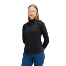 (16, Jet Black) Berghaus Womens Ivyhill Long Sleeve T-Shirt