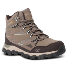 (8 UK, Walnut White Pepper) Regatta Womens Holcombe III Water-Resistant Walking Boots