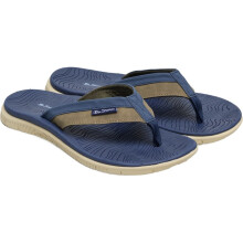 (11 UK, Navy/Khaki) Ben Sherman Mens Surfside Summer Flip Flops