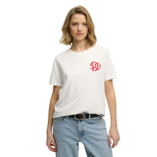 (8, Optic) Superdry Womens SD&Co Relaxed Short Sleeve T-Shirt