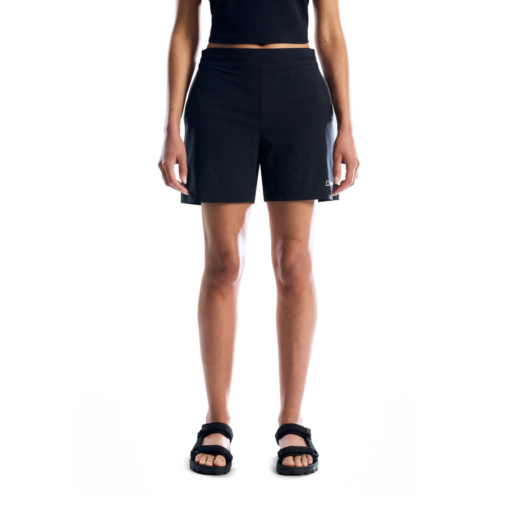 Berghaus (10, Jet Black) Womens Wandermoor Wind Walking Shorts