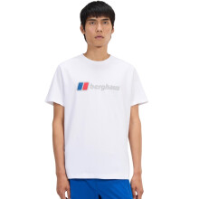 (2XL, Pure White) Berghaus Mens Class XL-Logo Short Sleeve T-Shirt