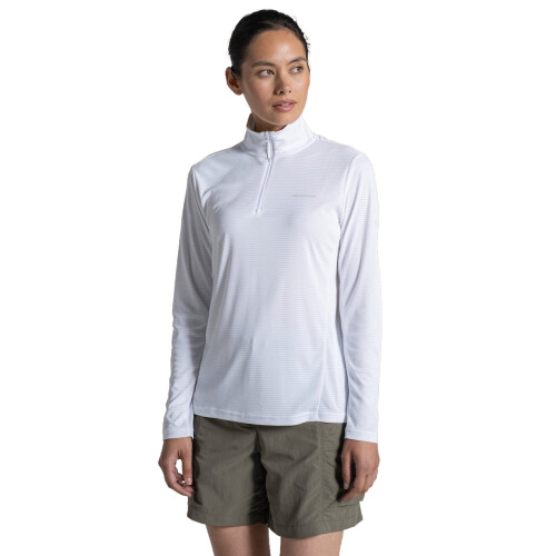 Craghoppers Craghoppers Womens NosiLife SolarShield+ Half Zip Sweater