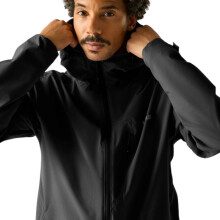 (3XL, Black) Regatta Mens Oklarna Waterproof Jacket