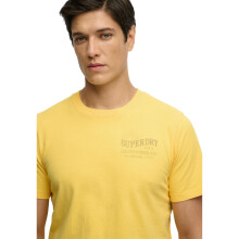 (M, Daffodil Yellow) Superdry Mens Outdoors Mountain Short Sleeve T-Shirt