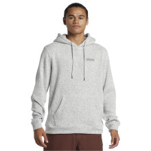 (L, Light Grey Heather) Quiksilver Mens Keller Pullover Hoodie Sweatshirt Jumper Hoody Warm