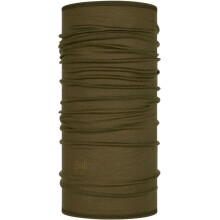 (One Size, Bark) Buff Unisex Merino Wool Lightweight Outdoor Tubular Bandana Scarf