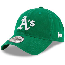 New Era Mens 9TWENTY Oakland Athletics Baseball Cap - Dark Green