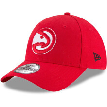 New Era Mens 9FORTY Atlanta Hawks Baseball Cap - Red