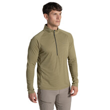 (L, Cardamon) Craghoppers Mens NosiLife SolarShield+ Half Zip Fleece