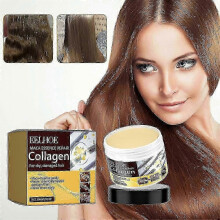 (2pcs) 1-3pcs EELHOE Collagen Hair Treatment, Collagen Hair Mask, Collagen Hair Treatment Deep Repair
