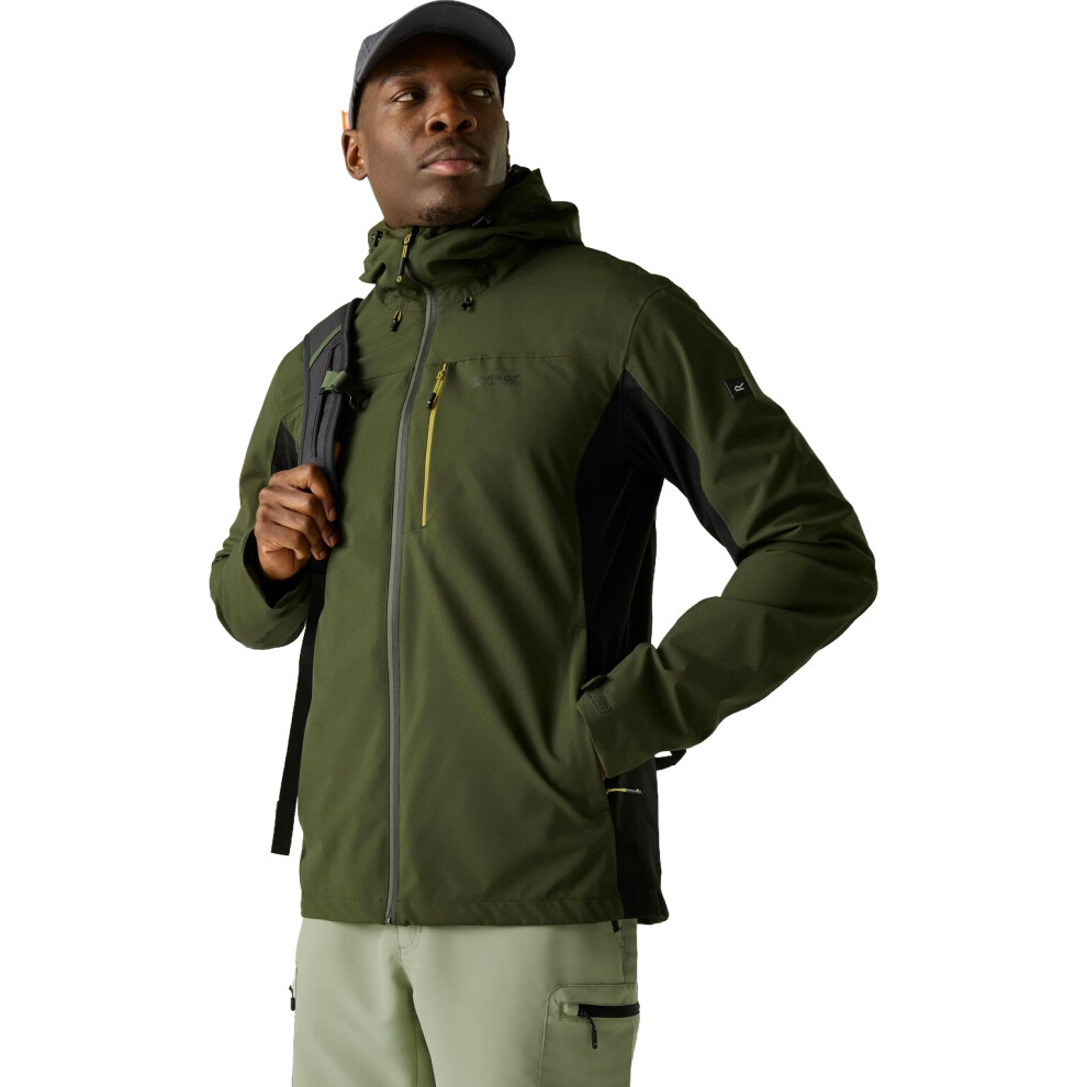 Regatta Men's Dark Khaki Birchdale Ii Jacket - Image 7