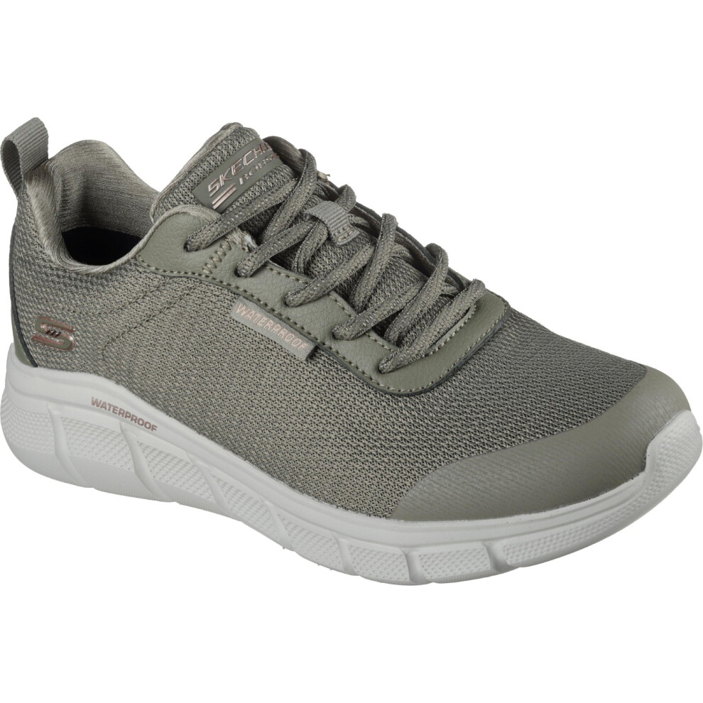 Skechers Womens Bobs Sport B Flex Waterproof Trainers