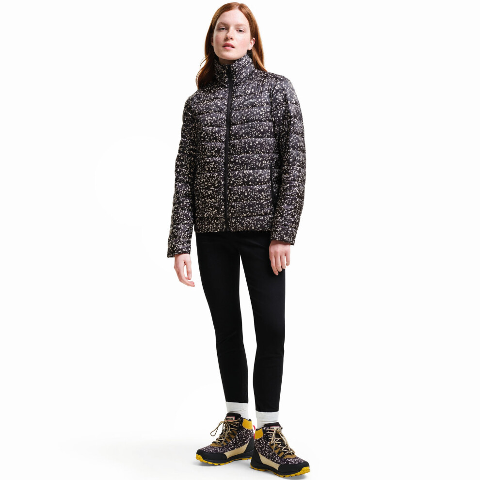 Regatta (16, Black) Womens Orla Kiely Printed Baffled Water-Repellent Padded Jacket