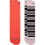 (L, Coral) Stance Kids Trailblazer Mid Poly 2 Pack Ski Socks 1