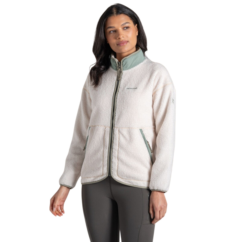 Craghoppers (18, Ecru) Womens Avens Quick Dry Full Zip Fleece
