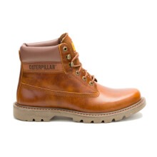 (8 UK, Yam) CAT Mens Colorado 2.0 Full Grain Leather Boots