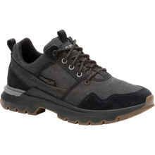 (10 UK, Black) CAT Mens Colorado Lo Canvas Trainers