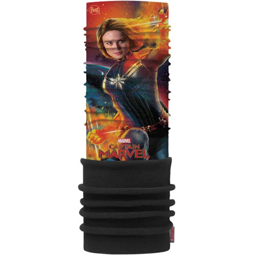 Buff Buff Kids Marvel Polar Outdoor Protective Tubular Scarf - Ms. Marvel Multi
