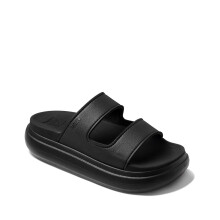 (7 UK, Black/Black) Reef Womens Cushion Bondi 2 Platform Summer Thongs Flip Flops Sandals