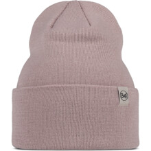 Buff Unisex Lilon Two Layer Circular Knit Beanie - Rosewood - OS