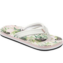(12K UK, Zebra) Reef Childrens Kids Ahi Summer Beach Pool Sandals Thongs Flip Flops