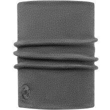 Buff Unisex Heavyweight Merino Wool Warm Winter Neckwarmer Tubular - Solid Grey