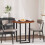 VidaXL vidaXL Table Top Light Brown Ø 80 x 2.5 cm Solid Oak Wood 1