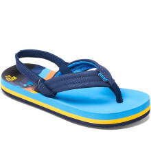 (2K-3K UK, Blue Hawaii) Reef Boys Little AHI Strappy Sandals