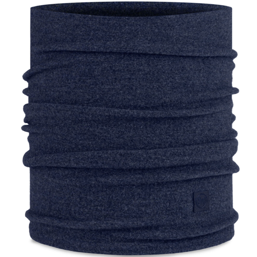 Buff Solid Merino Multifunctional Neckwear Headwear - Navy - One Size - Image 3