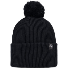 (One Size, Black) Buff Unisex Renvi Full Fleece Knitted Bobble Hat