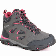 (UK 10K, Steel Tulip) Regatta Kids Junior Holcombe IEP Outdoor Walking Ankle Boots